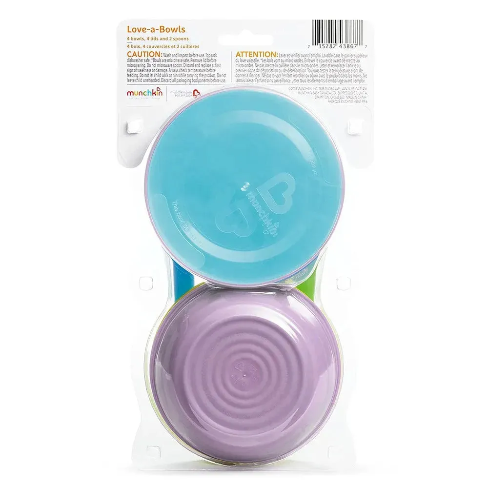 Munchkin - Love-A-Bowls Feeding Set