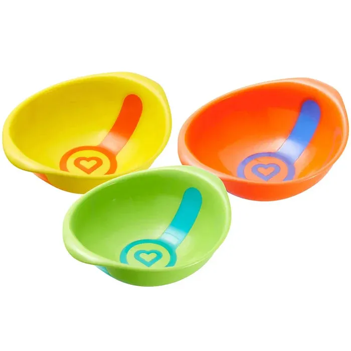 Munchkin - White Hot Bowls - Pack Of 3