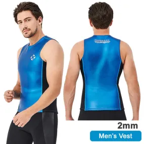 Neoprene Vest Scuba diving for Men | 2mm Sleeveless