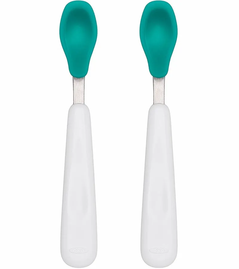 OXO Tot Feeding Spoon Set - Teal