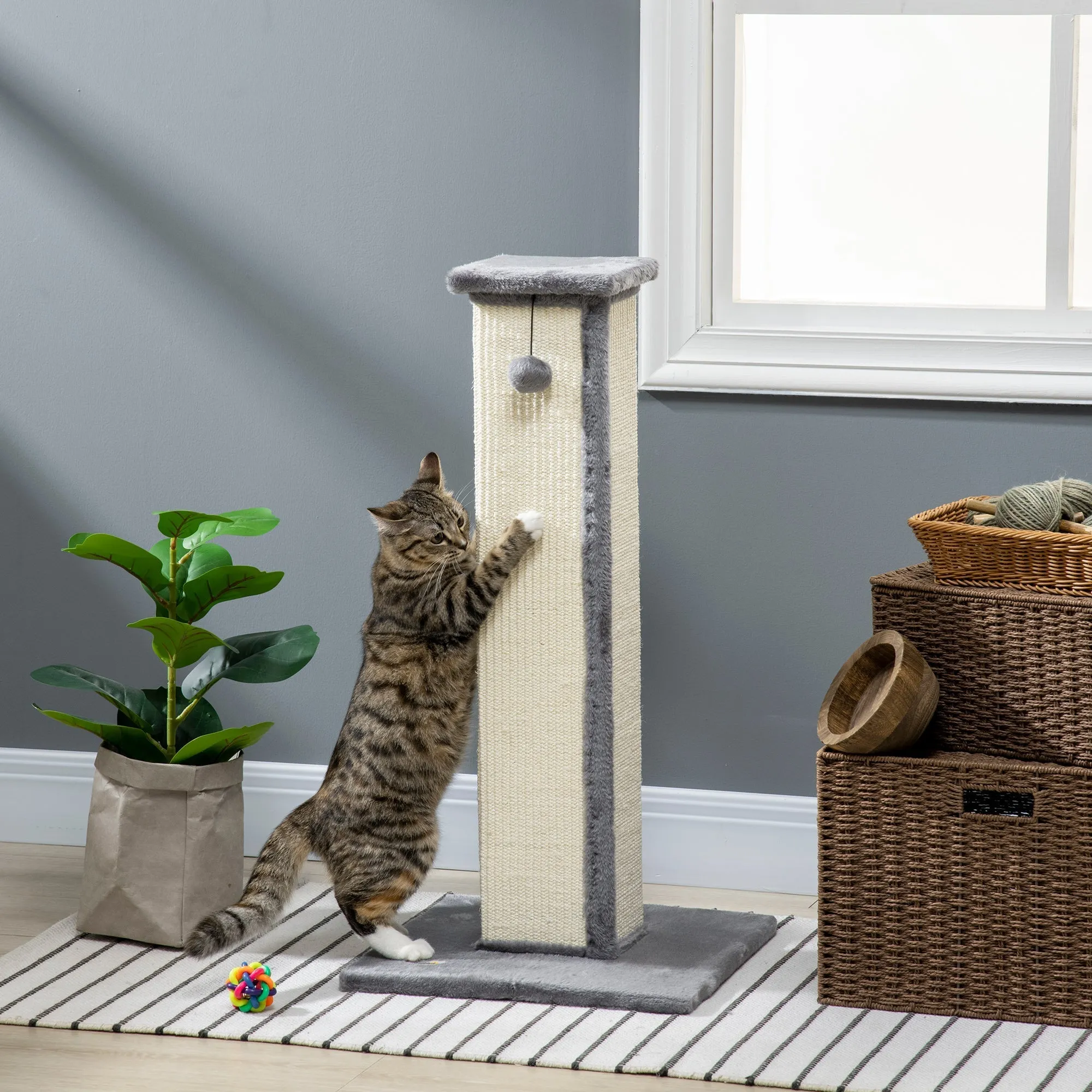 PawHut 81cm Cat Scratcher