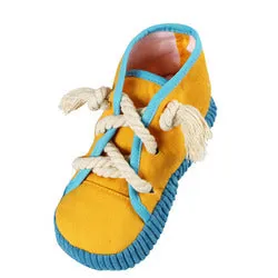 PAWS ASIA Factory Wholesale Cheap Durable Pet Interactive Puppy Teeth Chew Funny Shoes Dog Toys