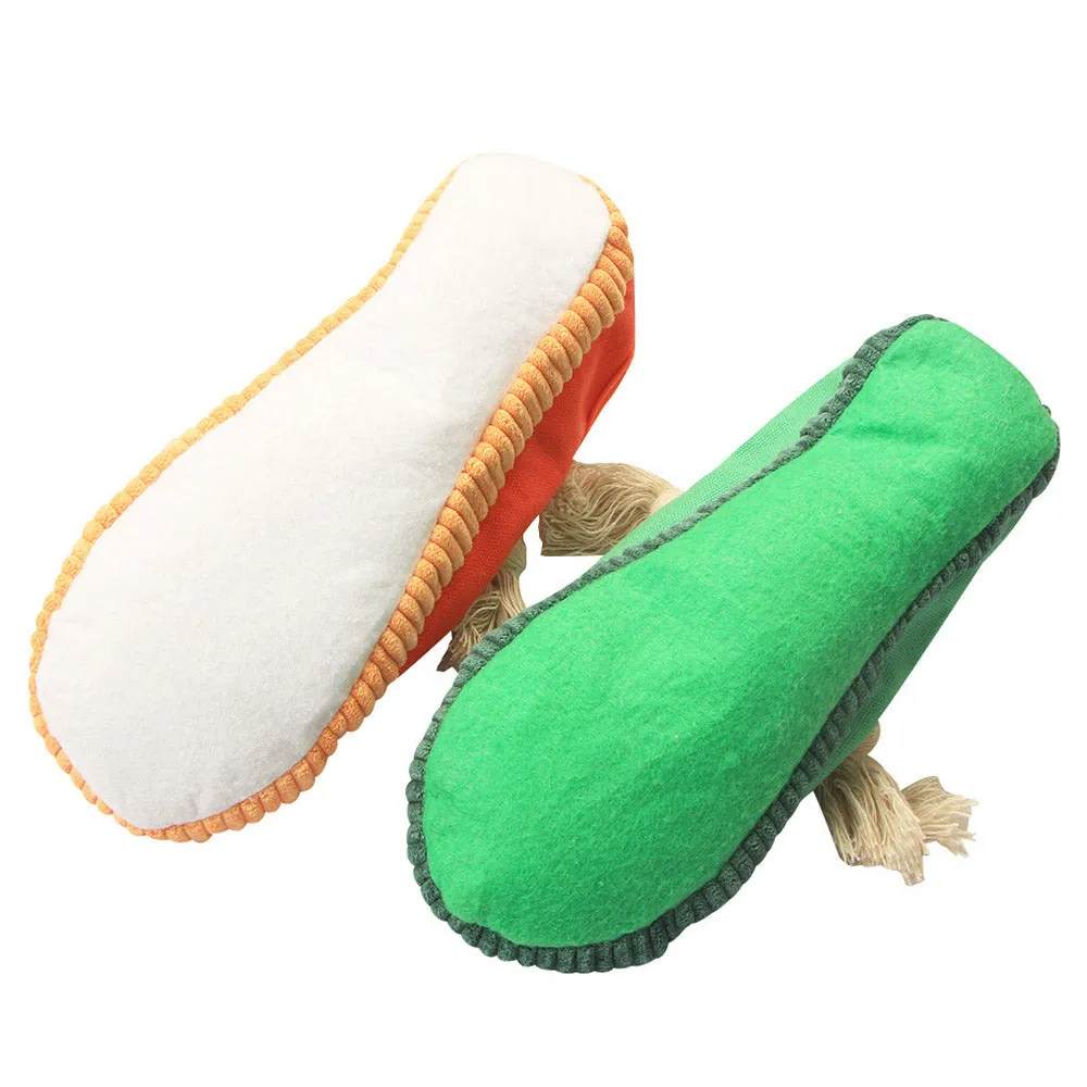 PAWS ASIA Factory Wholesale Cheap Durable Pet Interactive Puppy Teeth Chew Funny Shoes Dog Toys