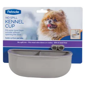 Petmate No Spill Kennel Double Cup