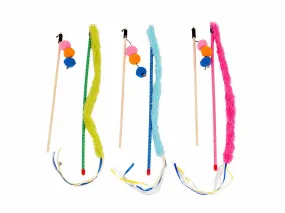 Playing Rod Set Plush Tail & Balls Mix