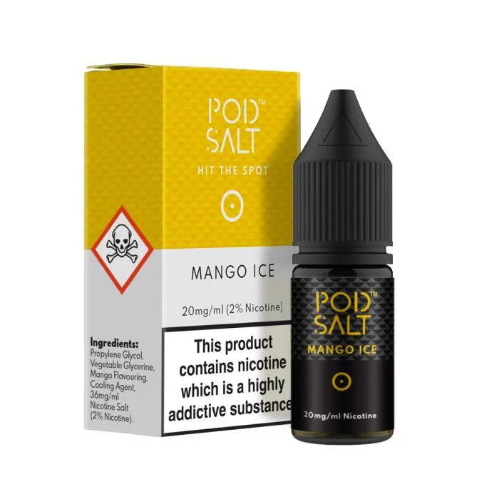 Pod Salt Mango Ice 10ml Nicotine Salt E-Liquid