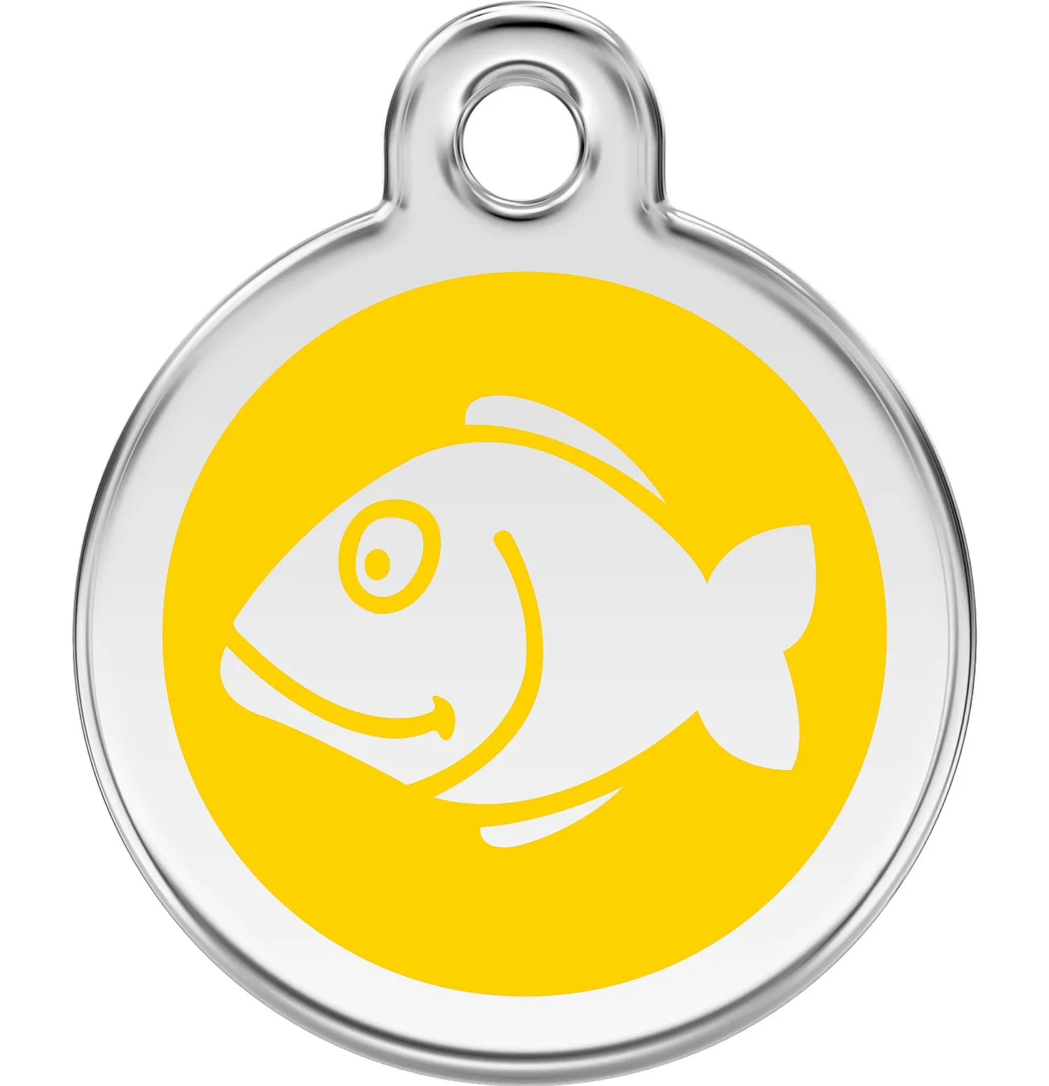 Red Dingo Fish Pet ID Cat Tags