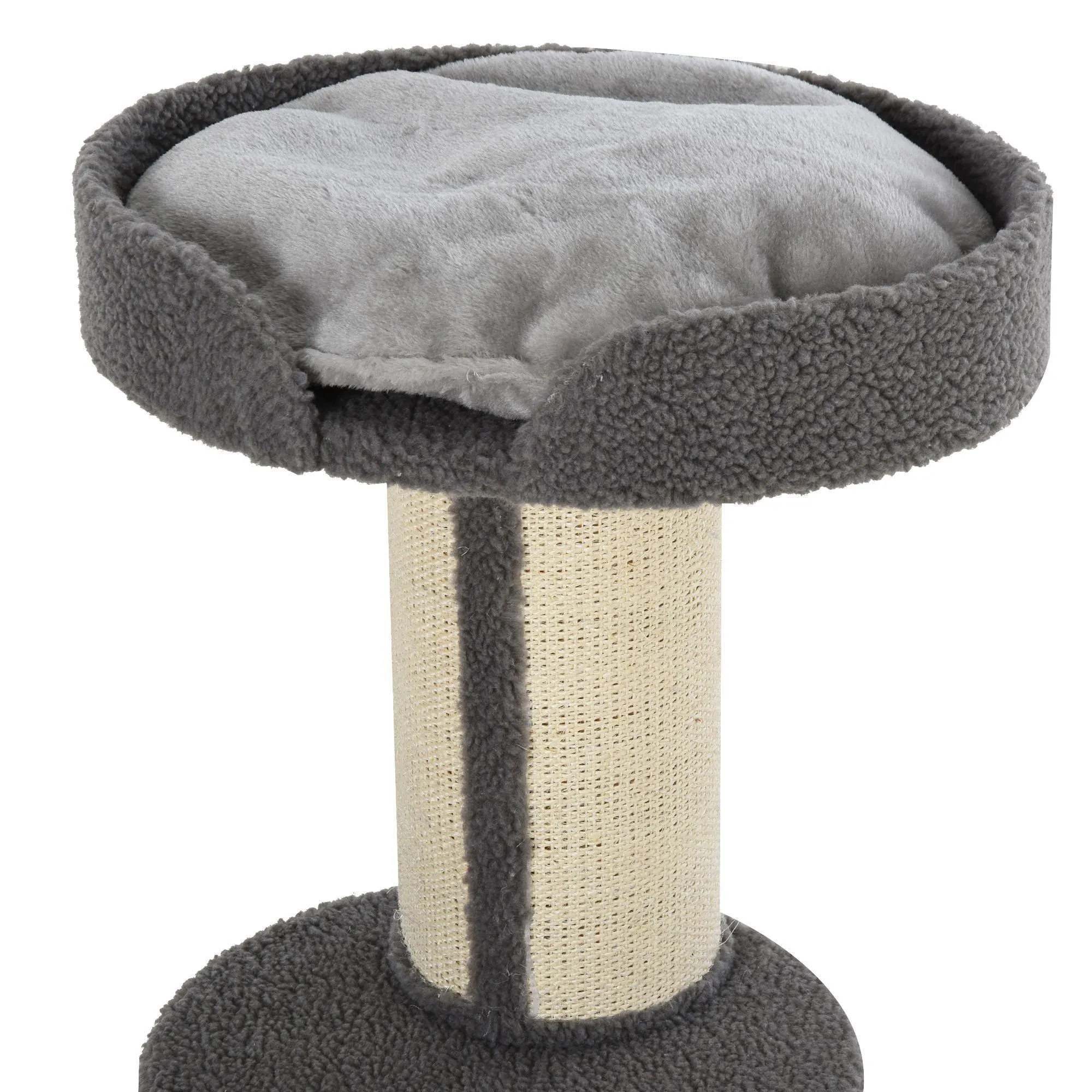 Resting Cat Tower, 91cm - Grey