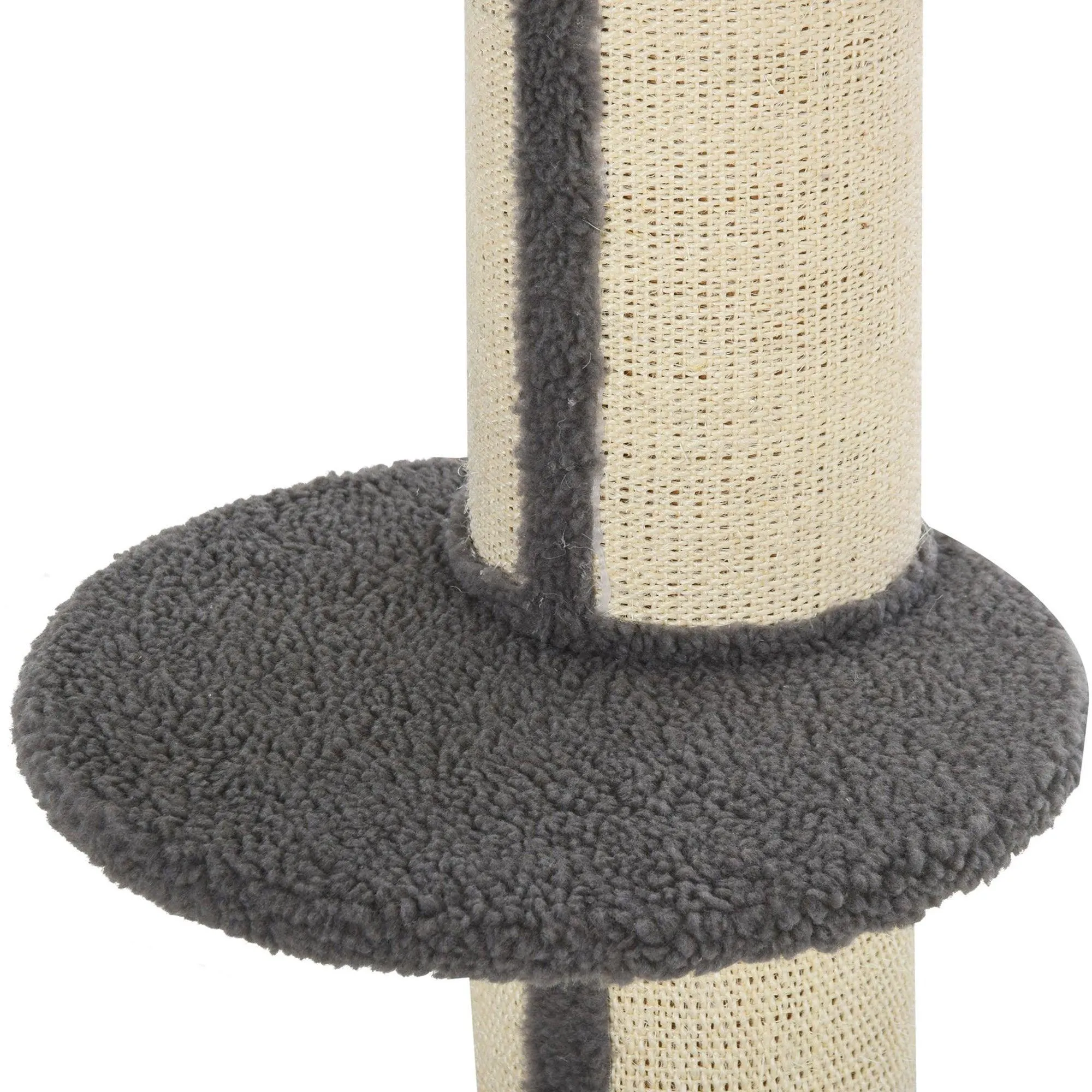 Resting Cat Tower, 91cm - Grey