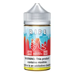 Ripe Collection on Ice by Vape 100 eJuice - Straw Nanners on Ice