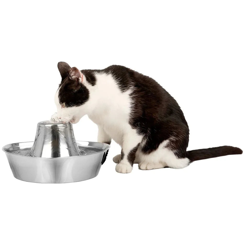 Seaside Stainless Steel Pet Fountain