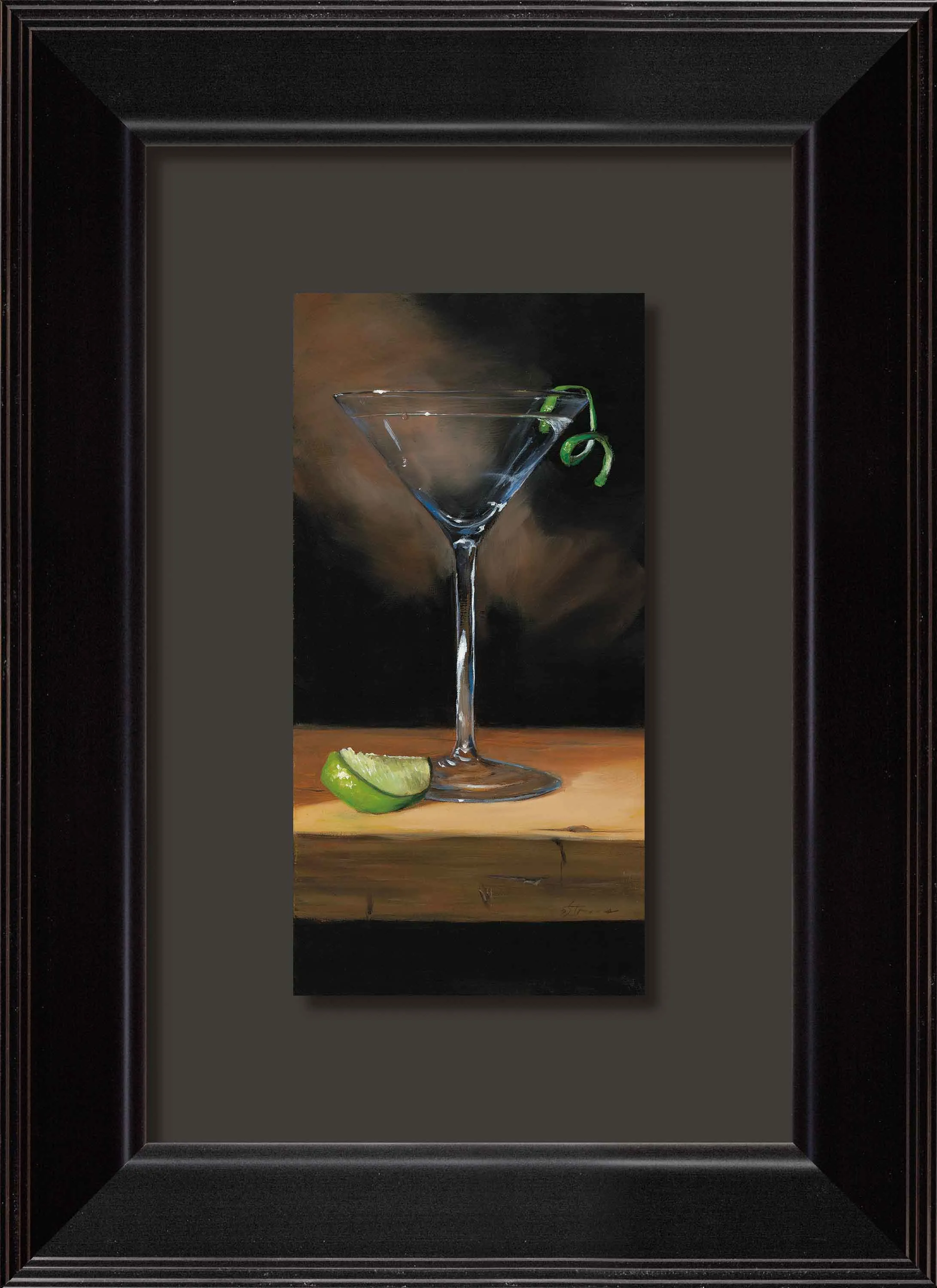 Silky Smooth—Martini with Lime