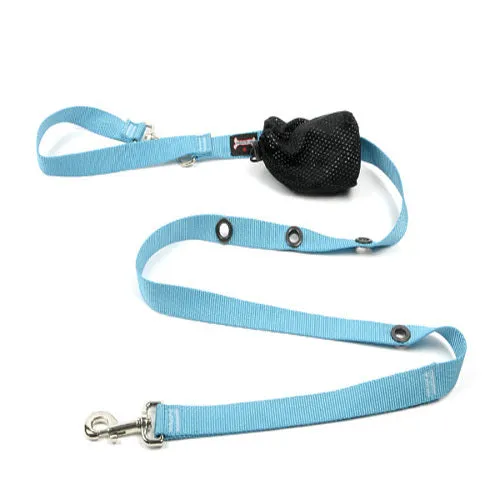 Smoochy Poochy Nylon Hands-Free Leash 6' - Various Colours