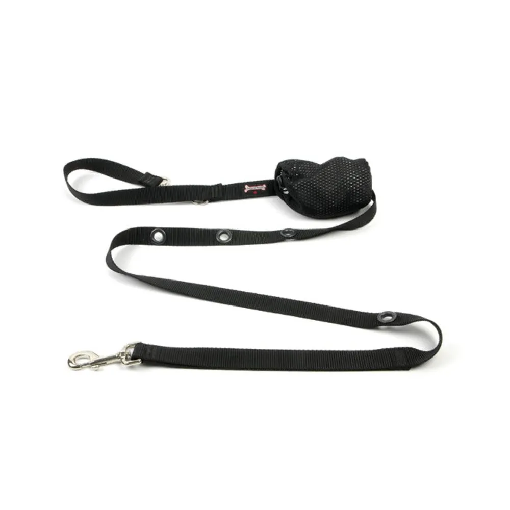 Smoochy Poochy Nylon Hands-Free Leash 6' - Various Colours