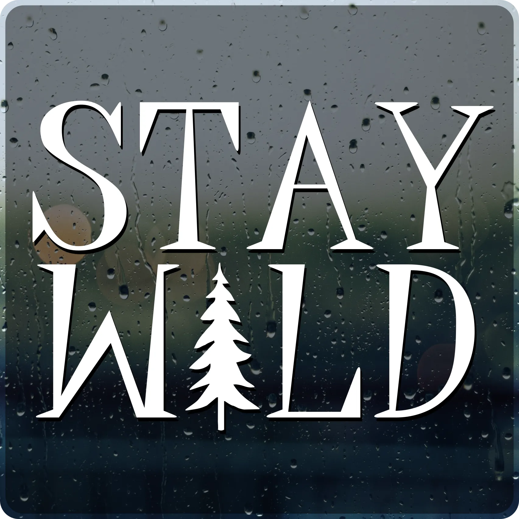 Stay Wild Pine Tree