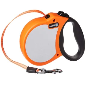 Visibility Retractable Reflective Belt Leash, 16' Long