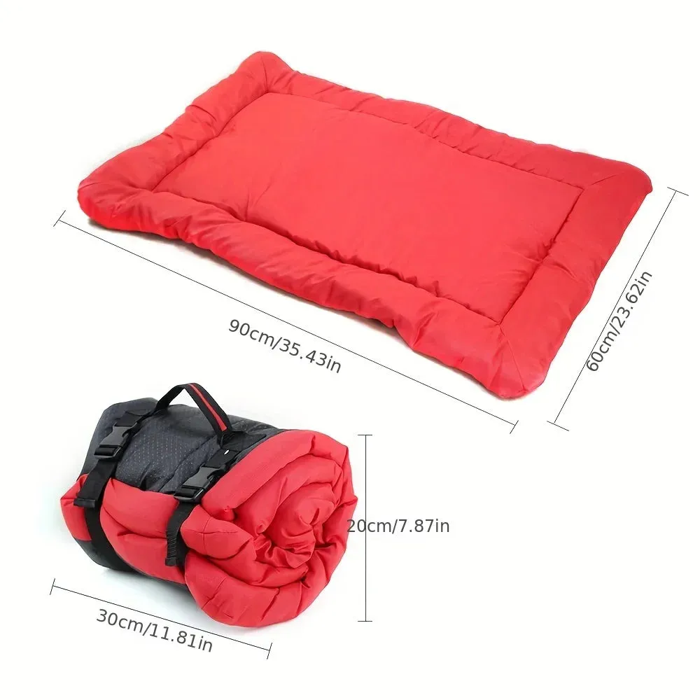 Waterproof Anti-Slip Dog Bed Cushion - Durable, Washable Outdoor Pet Mattress