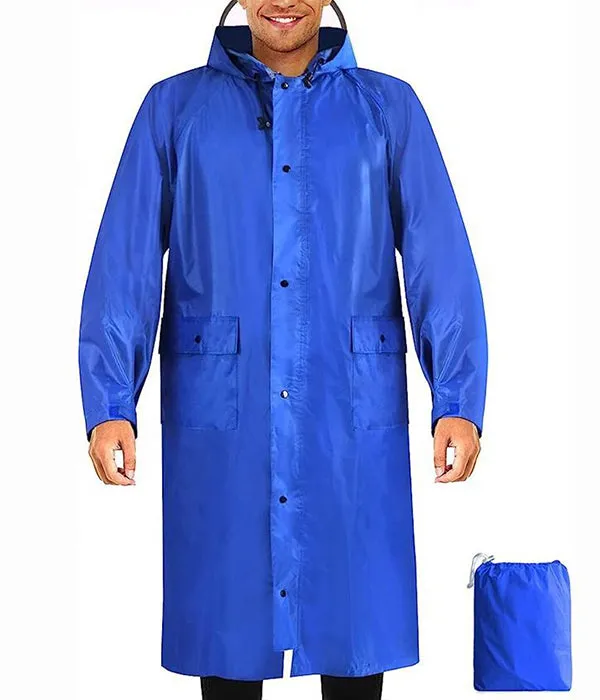 Wholesale Custom Waterproof Lightweight Raincoat for Men Women Adult with Pocket for Hiking Camping Outdoor Activities