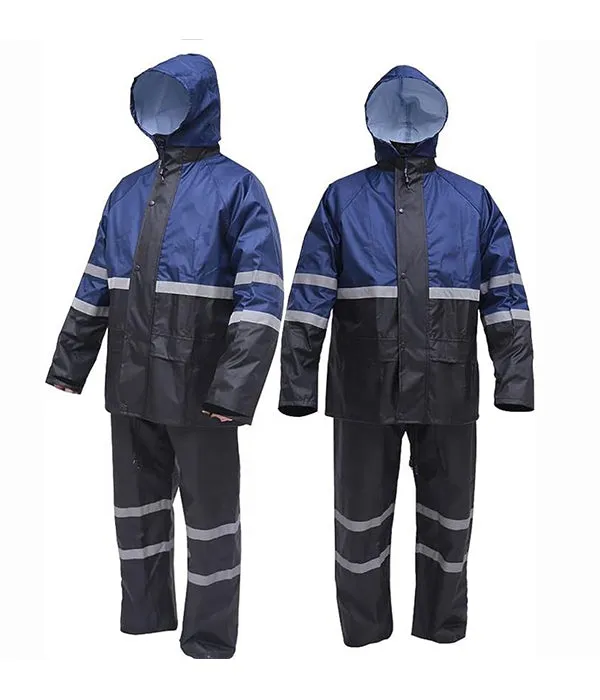 Wholesale Custom Work Wear Raincoat Security Guard Rain Jacket uniform