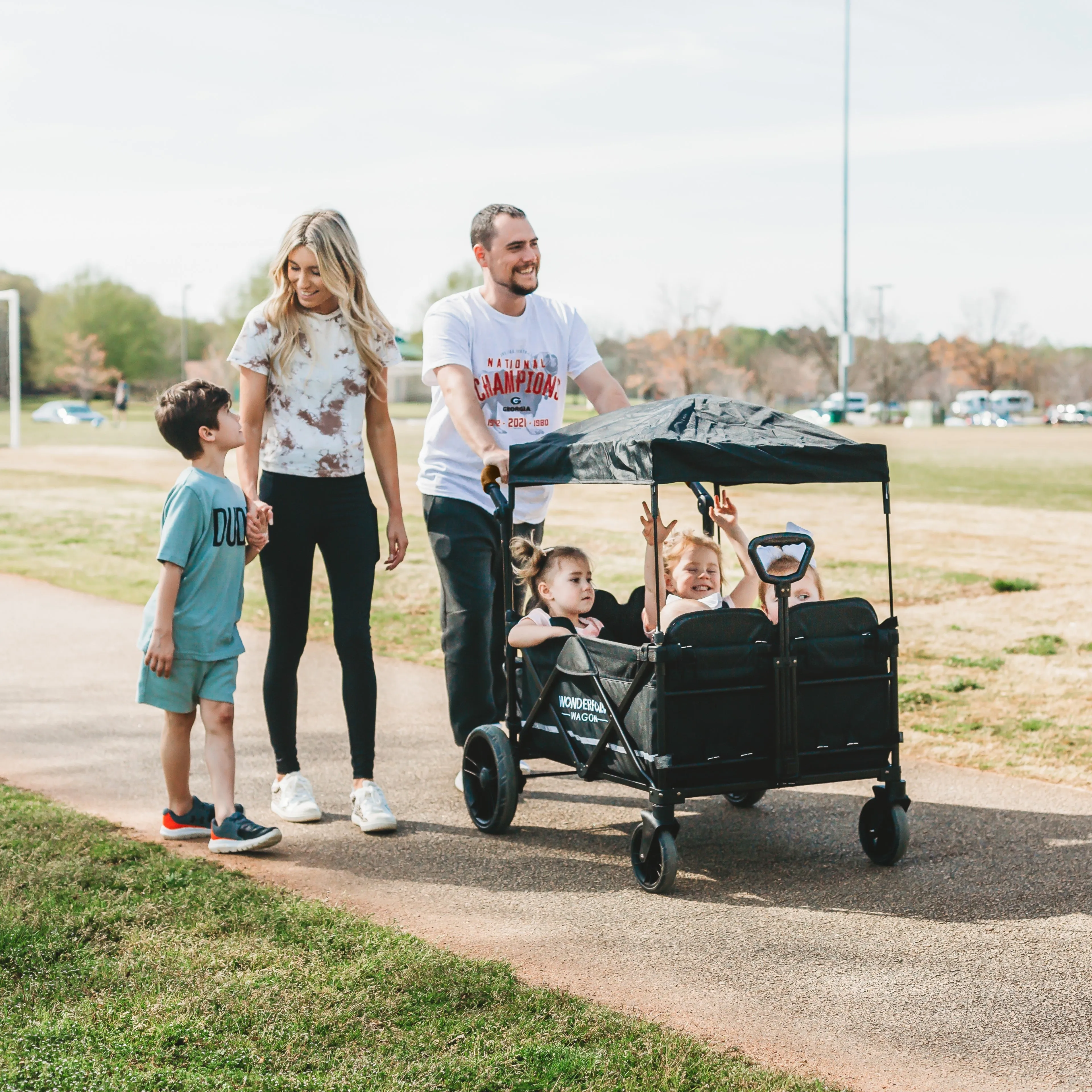 Wonderfold X4 Push & Pull Stroller Wagon