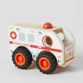 Wooden Vehicle - Ambulance