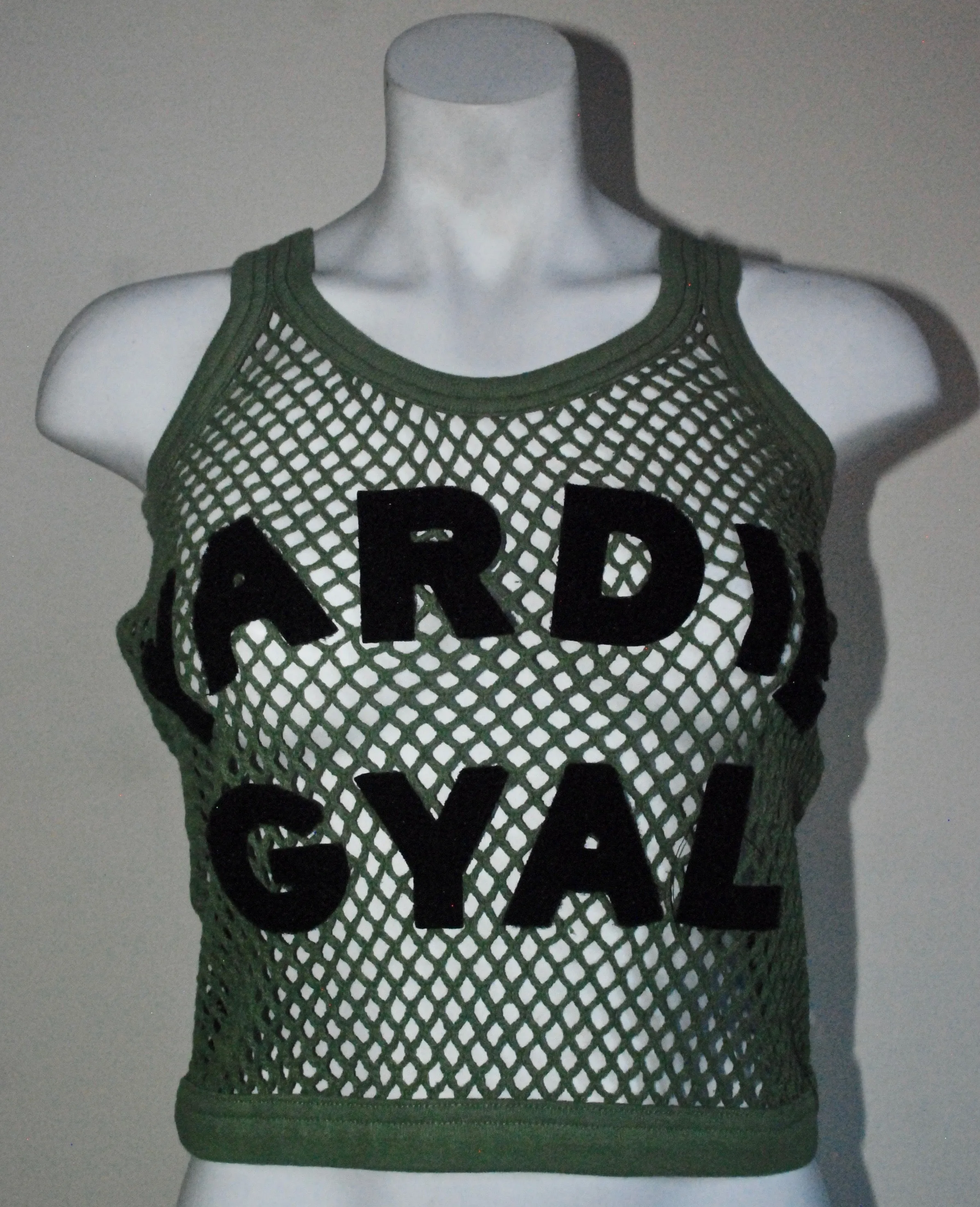 Yardie Gyle Cropped String Vest